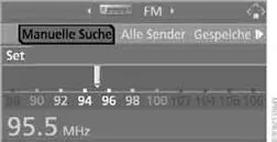 4. Controller drehen, um eine bestimmte Frequenz einzustellen.