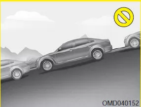  Parken auf absch&uuml;ssigem Untergrund